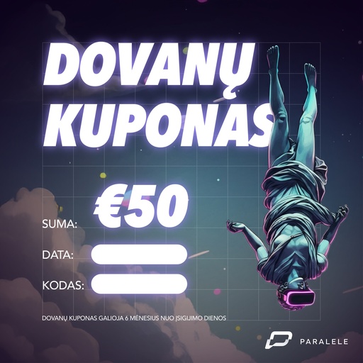 [VR015] Dovanų kuponas 50€